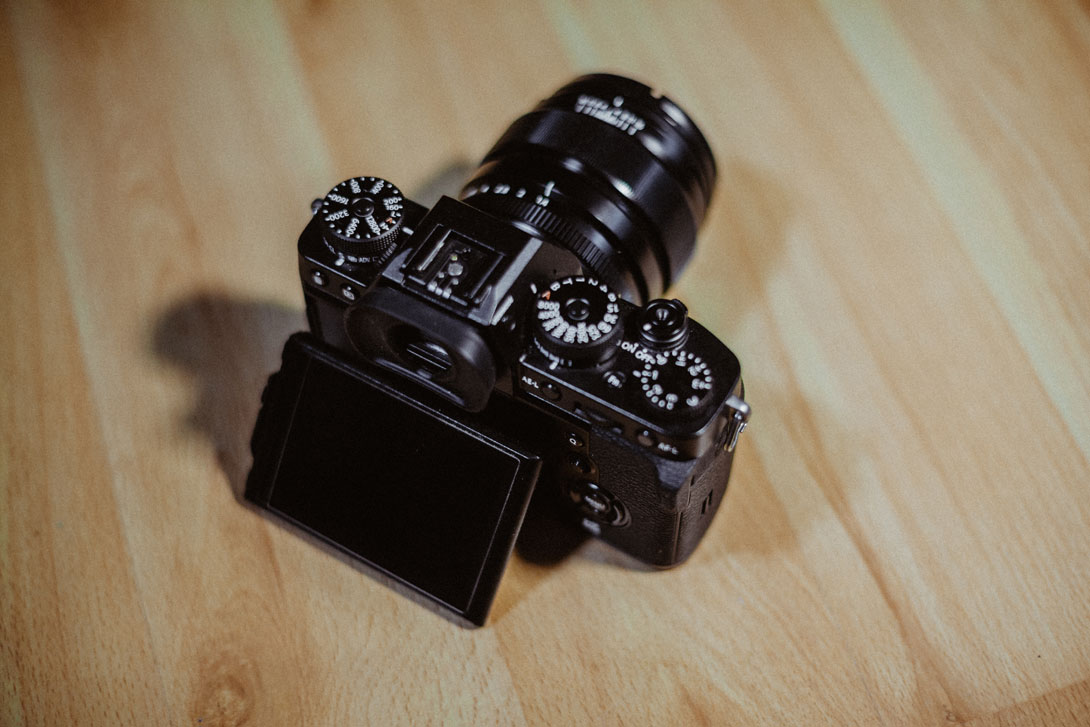 Fotoaparát Fujifilm X-T3 s vyklopeným displejem