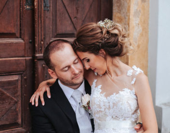 Romantická svatební fotografie z Boskovic