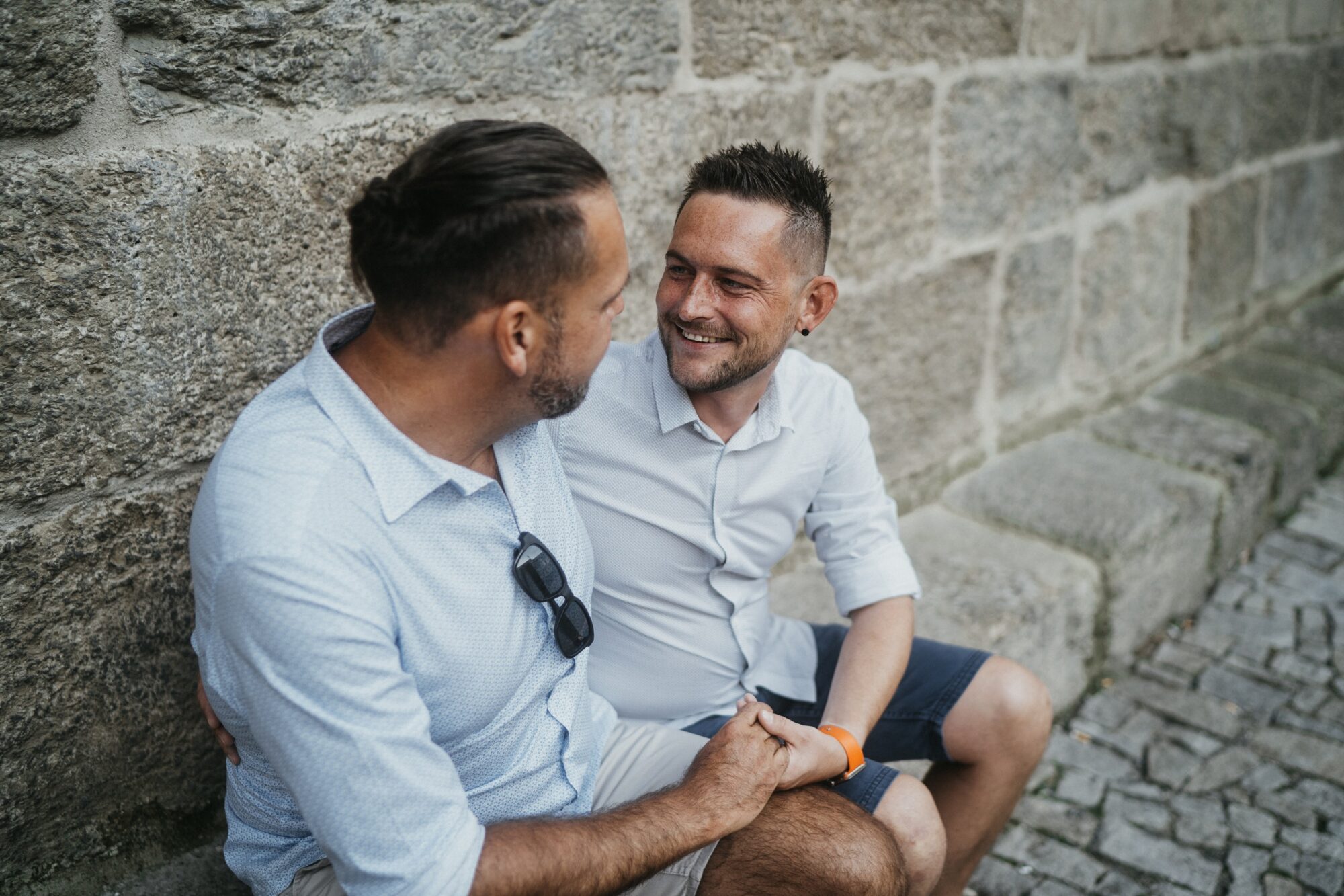 Párové gay portréty v Olomouci