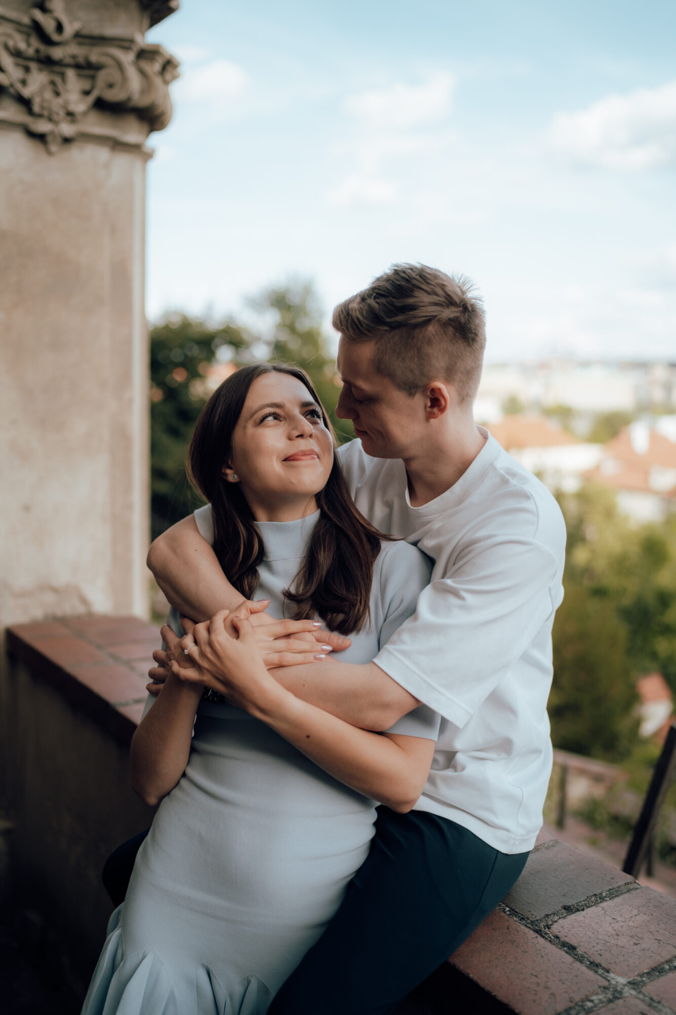 Předsvatební focení Michala a Lucky v Praze
