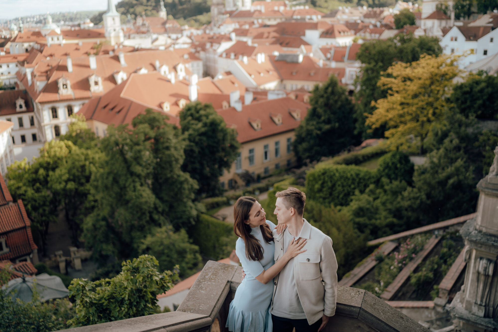 Předsvatební focení Michala a Lucky v Praze