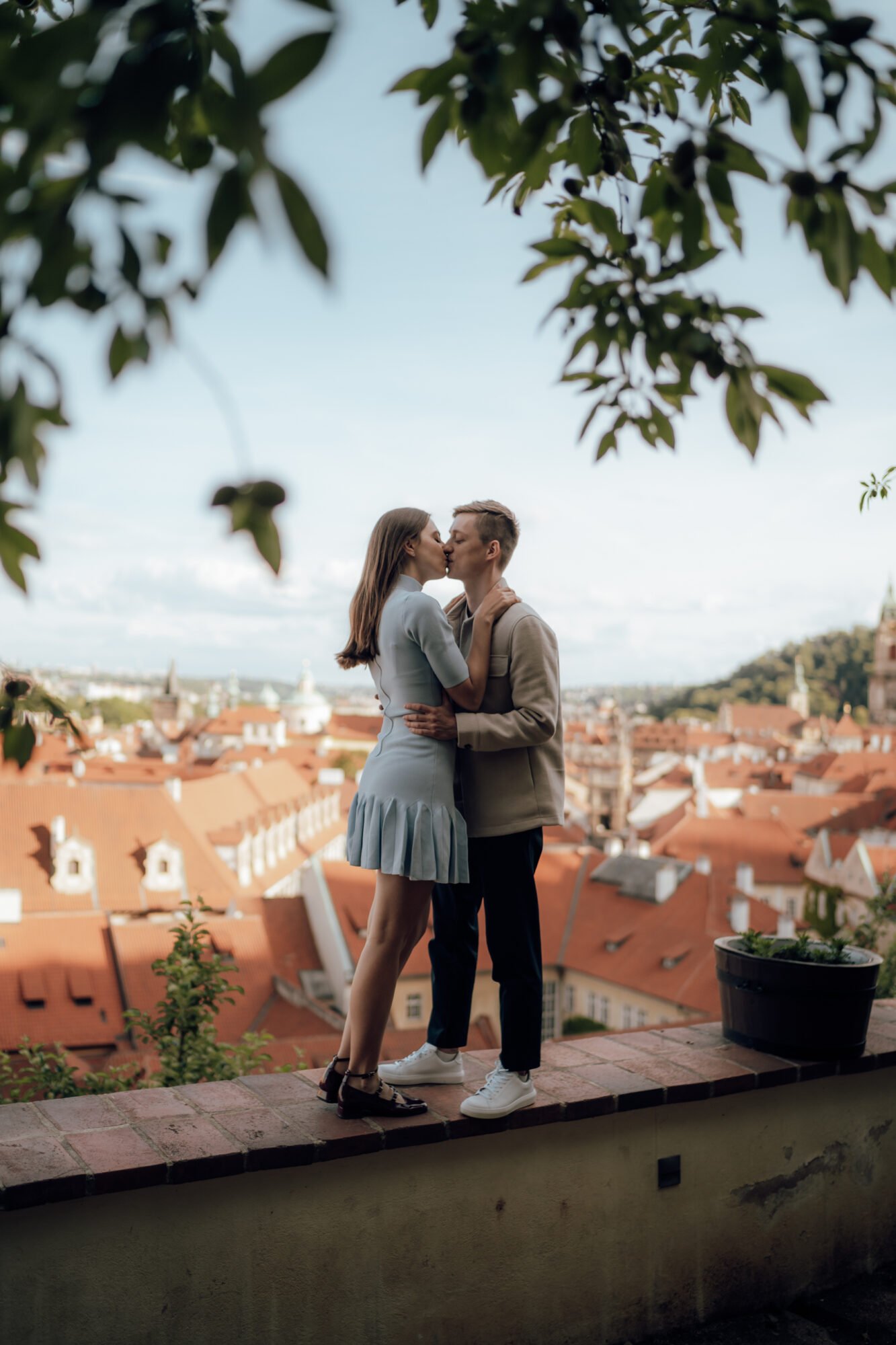 Předsvatební focení Michala a Lucky v Praze